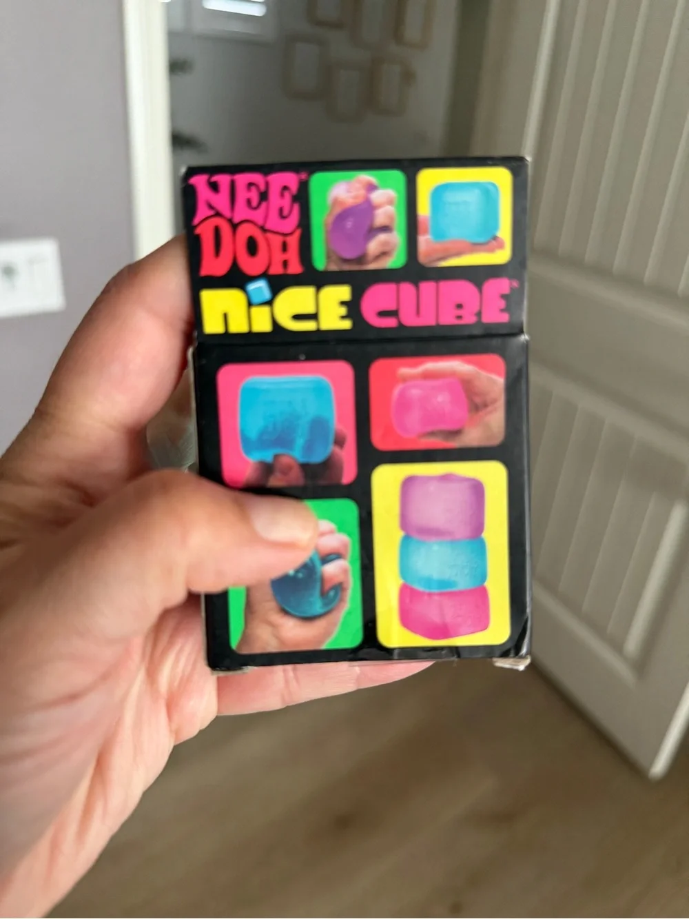 Needoh Nice Cube Super Solid Squishy NEW